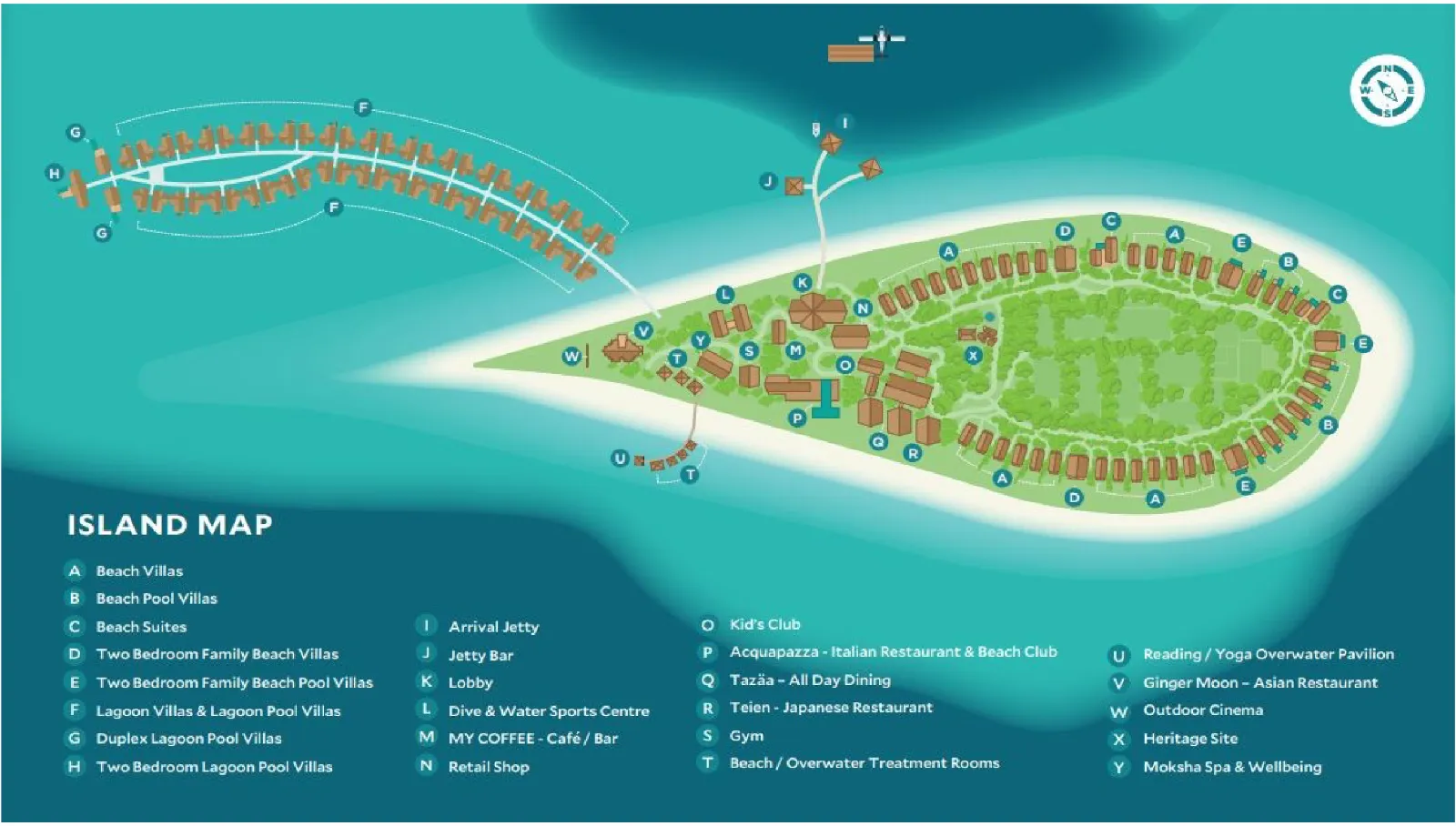 Inselkarte Cora Cora Maldives