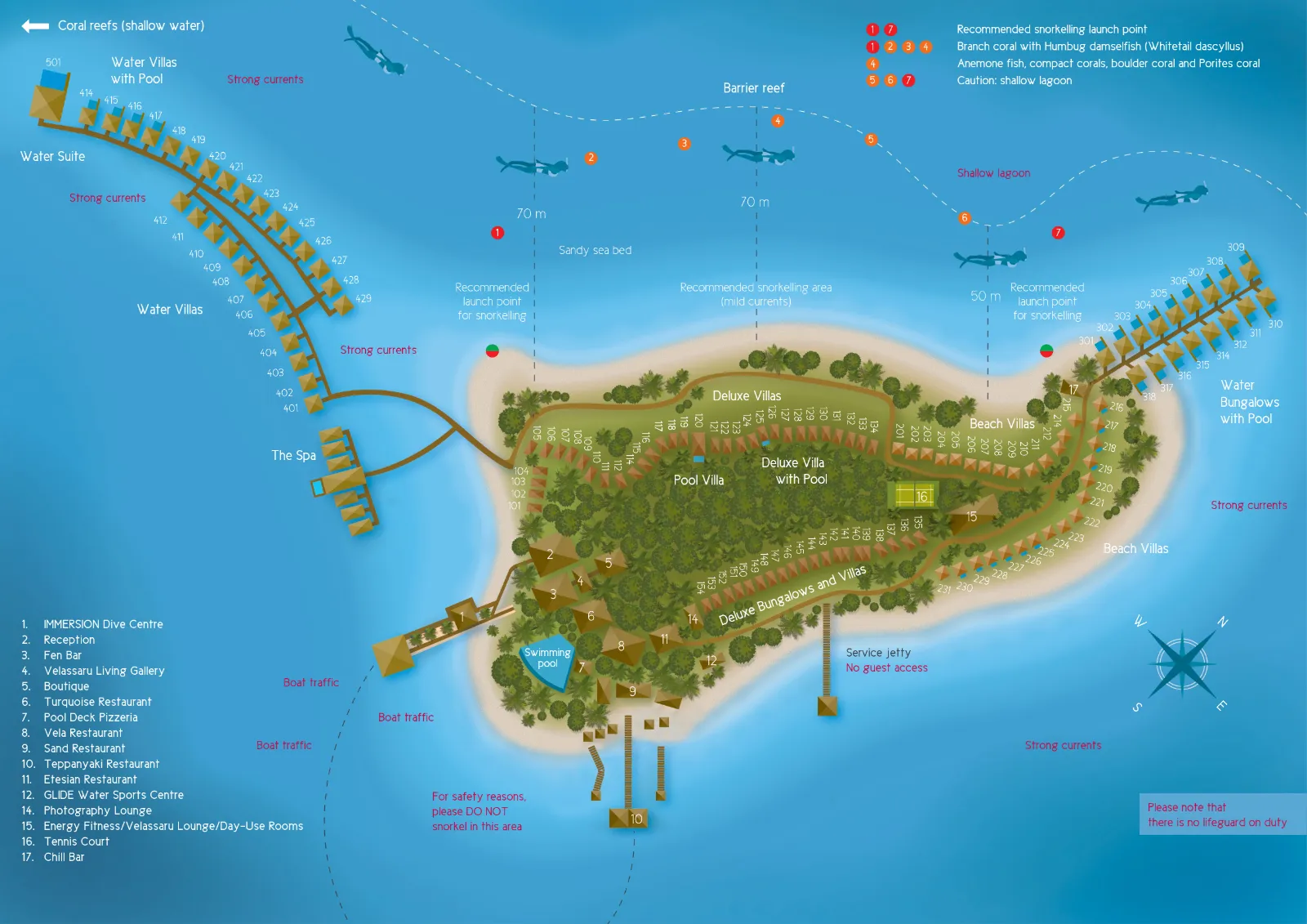Inselkarte Niva Velassaru Maldives